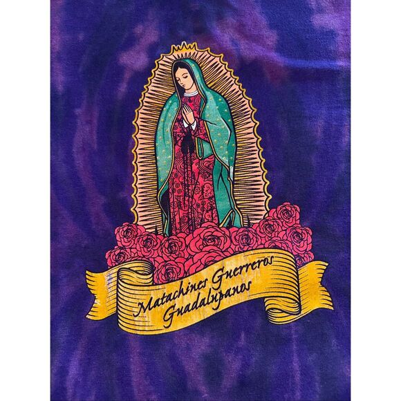 Virgin De Guadalupe Tie-Dye Tee - Picture 3 of 4